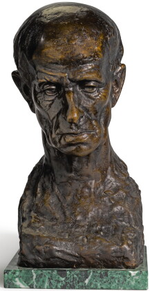 Catalog image of laurence campbell | bust of jack b. yeats