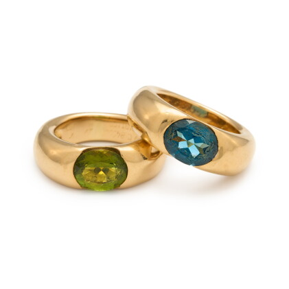 Catalog image of Two gem set rings