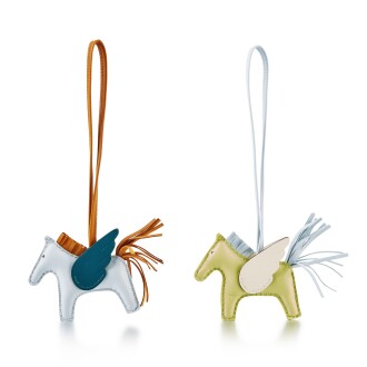 View 1 of Lot 8391: Set of Two Rodeo Pegase Charms PM