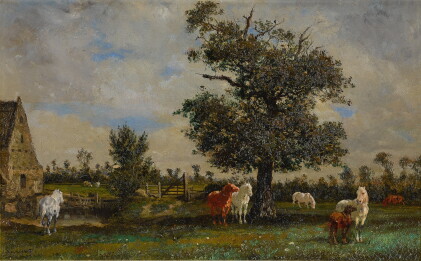 Catalog image of Chevaux sous un pommier