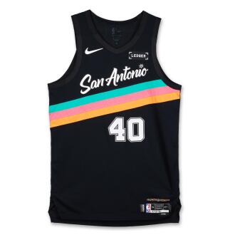 View 1 of Lot 59: Harrison Barnes San Antonio Spurs 2025-2026 Game Worn City Edition Jersey