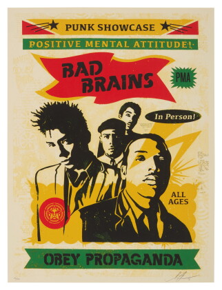 Catalog image of BAD BRAINS PUNK SHOWCASE (RASTA)