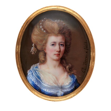 Catalog image of elizabeth terroux | portrait of a lady, circa 1785