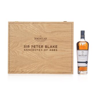 View 1 of Lot 76: The Macallan Estate Sir Peter Blake Presentation Set 43.0 abv  (1 BT75)