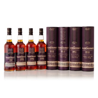 View 1 of Lot 6178: Glendronach 25 Year Old bottled for Danish Professional Retailers 48.0 abv 1992 (4 BT70)