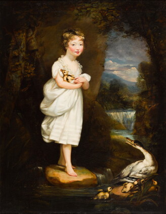 Catalog image of james northcote r.a. | portrait of charlotte leycester, full-length, wearing a …