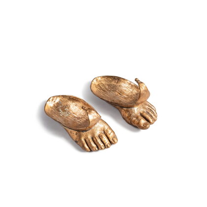 Catalog image of Paire de coupes Pieds Lotus