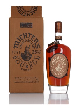 View 1 of Lot 209: Michter's Small Batch Bourbon 25 Year Old 116.2 Proof NV (1 Bottle 75cl)