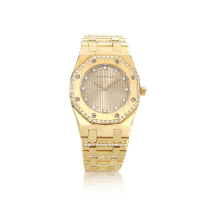Catalog image of Diamond wristwatch, 'Royal Oak', Audemars Piguet