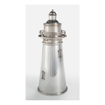 Catalog image of international silver co. | "lighthouse" cocktail shaker