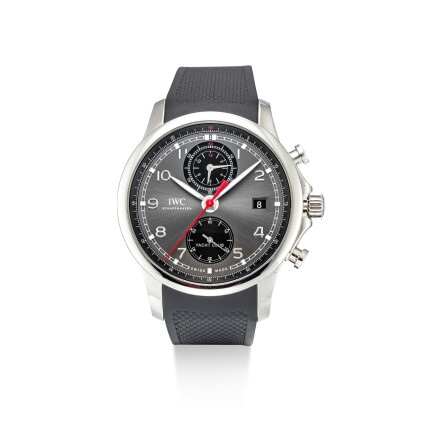 Catalog image of iwc | portuguese yacht club, reference iw 390503, a stainless steel chronograph…