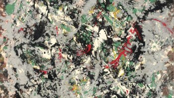 Jackson Pollock, number 12, 1950 (detail). Sold for $18,282,000