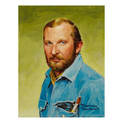 Catalog image of norman rockwell | portrait of richard sloan