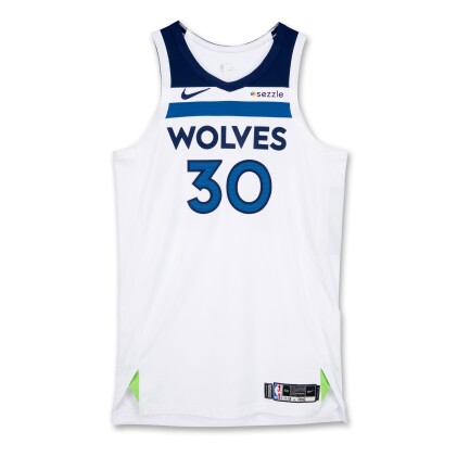 View 1 of Lot 82: Julius Randle Minnesota Timberwolves 2024-2025 Game Worn Association Edition Jersey 
