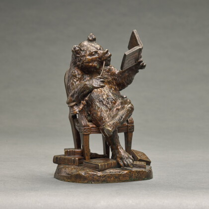 Catalog image of ours fumeur d'opium (bear smoking opium)