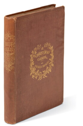 Catalog image of dickens, a christmas carol, 1843, second edition