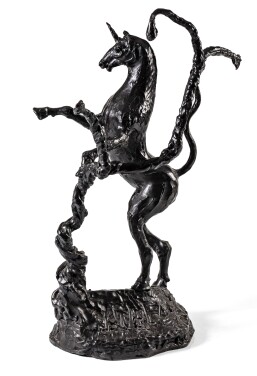 View 1 of Lot 113: Unicorn and Oak Tree