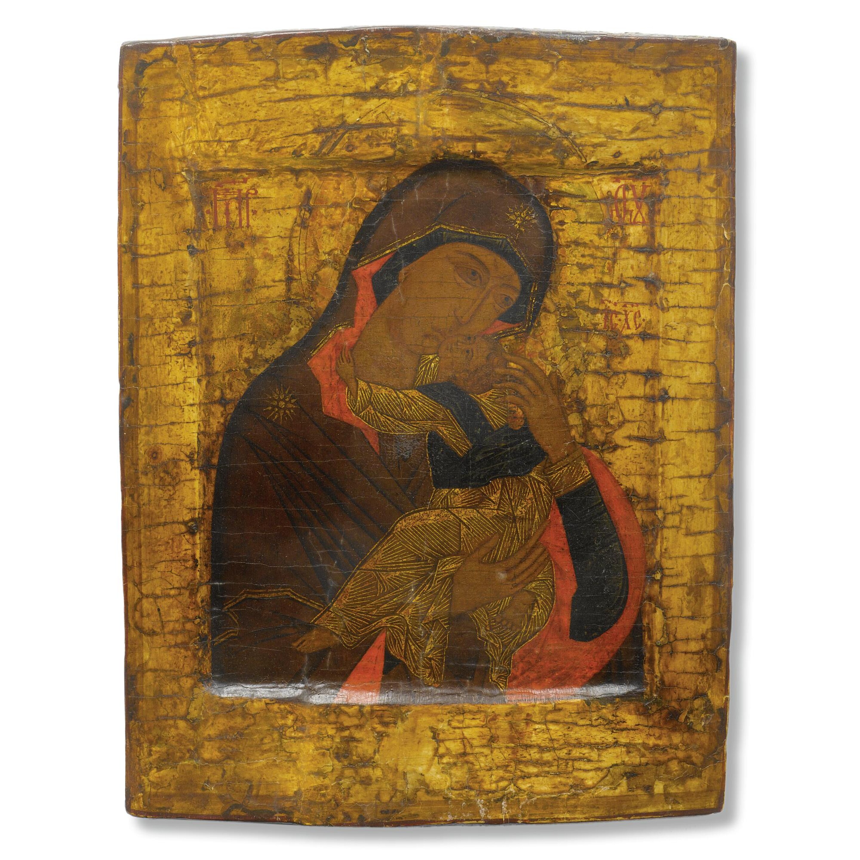 228 A Russian Icon Of The Mother Of God Umilenie Circa 1600 228 A Russian Icon Of The Mother Of God Umilenie Circa 1600