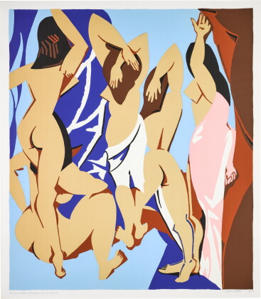 Catalog image of les desmoiselles d'avignon vues de derrière (cristea 90)