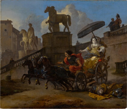 Catalog image of The Death of Servius Tullius with Tullia in her chariot