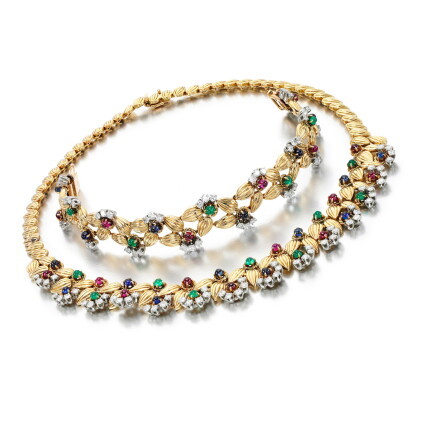 Catalog image of boucheron | gem set and diamond demi- parure