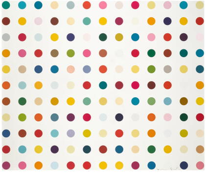 Catalog image of damien hirst | lysergic acid diethylamide (lsd)
