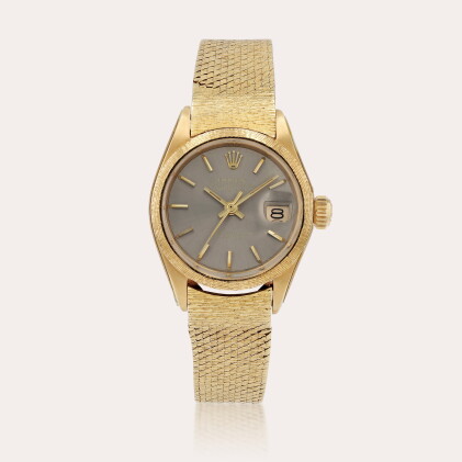 Catalog image of Datejust, reference 6903 Montre bracelet en or jaune avec date | Yellow gold wr…