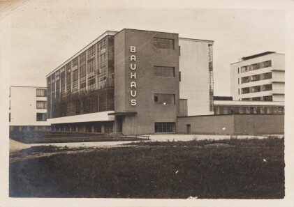 Catalog image of bauhaus dessau, circa 1925