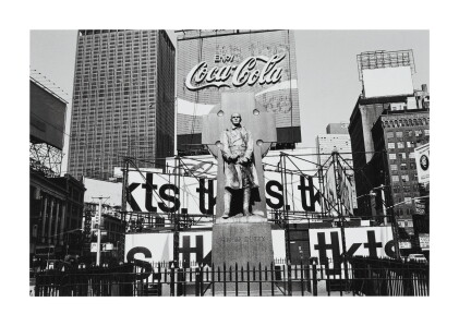 Catalog image of lee friedlander | father duffy, times square, new york city