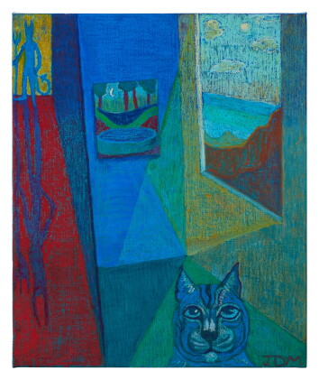 Catalog image of Devil Down the Hall, Paintings on the Wall