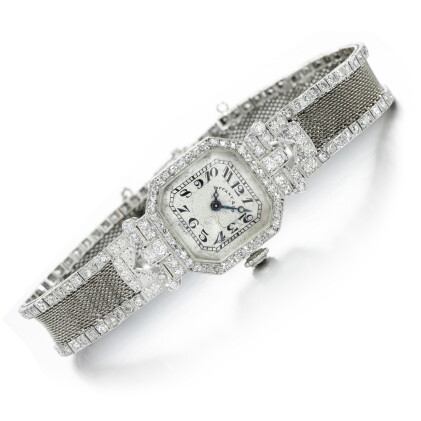 Catalog image of Lady's diamond cocktail watch