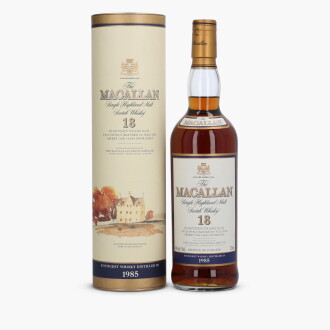 View 1 of Lot 2008: The Macallan 18 Year Old Sherry Oak 43.0 abv 1985 (1 Bottle 75cl)