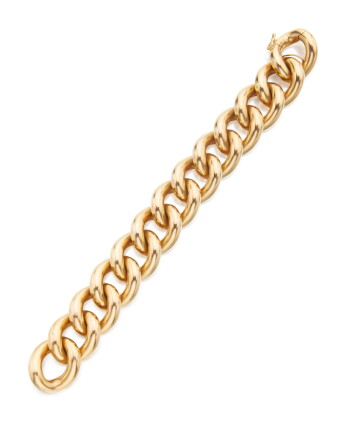 Catalog image of gold bracelet, seaman schepps