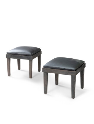 Catalog image of Pair of stools, circa 2000