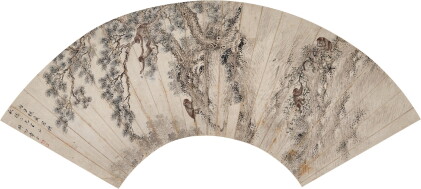 Catalog image of Zhang Yu 章于 | Monkeys 猿戲圖