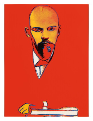 Catalog image of andy warhol | red lenin (feldman & schellmann ii.403)
