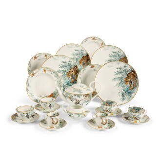 View 1 of Lot 111: Carnet d'Equateur Diner Set
