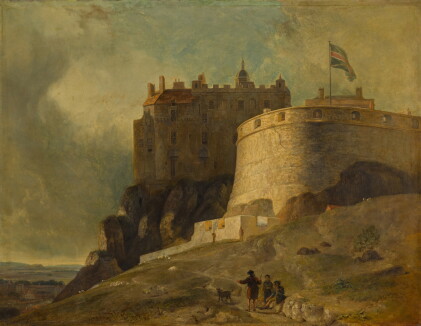 Catalog image of edinburgh, a view of the round tower of edinburgh castle