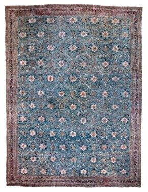 View 1 of Lot 111: Tapis Agra, Nord de l'Inde, vers 1880-1890