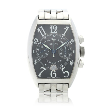 Catalog image of Reference 8885 C CC DT Casablanca A stainless steel tonneau shaped automatic ch…