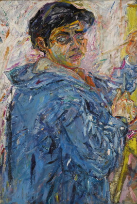 Catalog image of wolf kahn | self-portrait