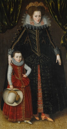 Catalog image of attributed to robert peake | portrait of elizabeth coningsby, wife of sir thoma…