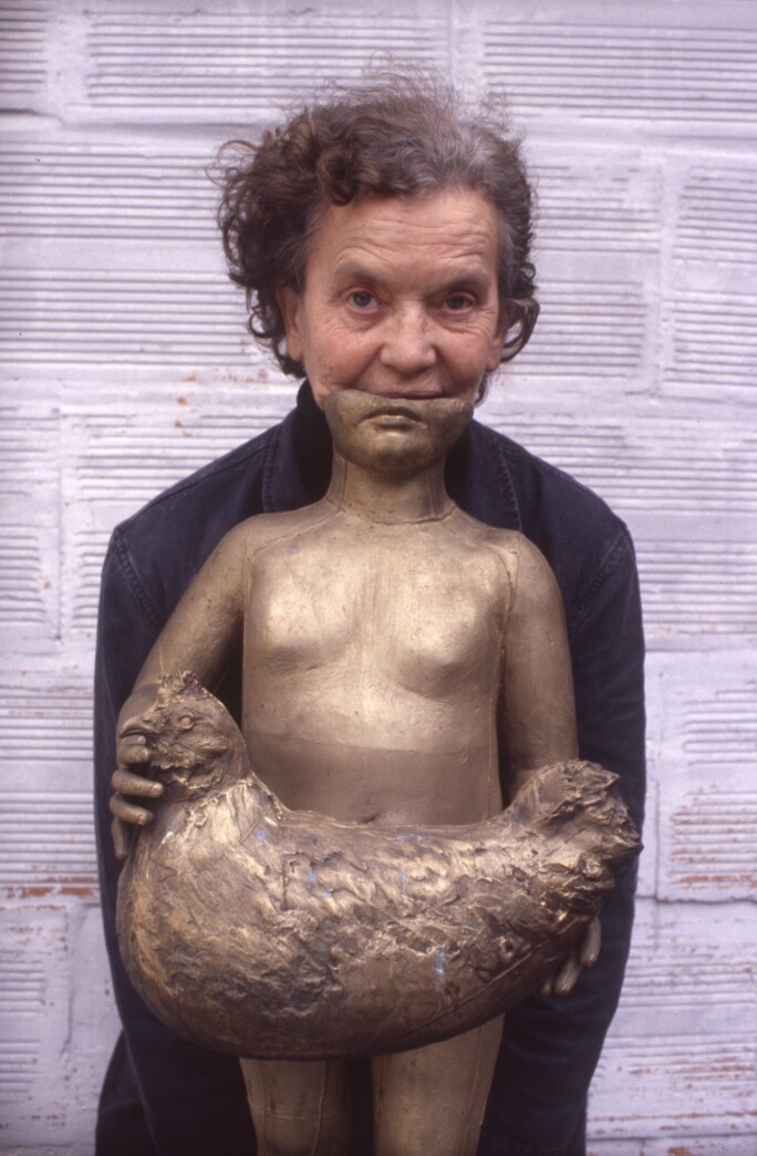 Portrait de Claude Lalanne en 1999
