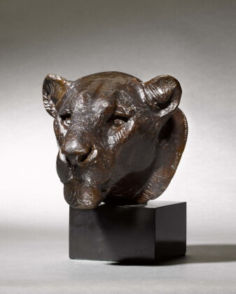Catalog image of Tête de lionne (Head of a Lioness)