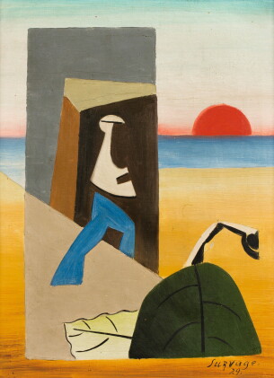Catalog image of léopold survage | personnage et feuille