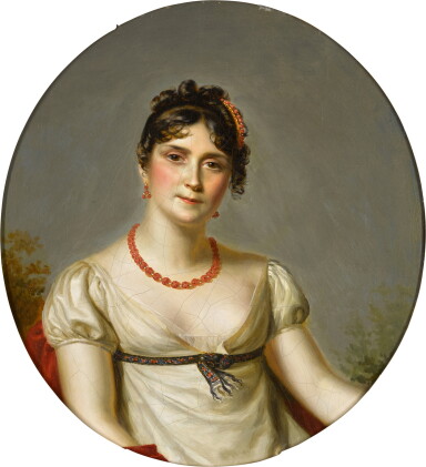 Catalog image of portrait of the empress josephine of france (1763-1814), bust-length, wearing a…