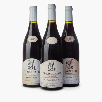 View 1 of Lot 157: Chambertin Vieilles Vignes 2002 Bernard Dugat-Py (3 BT)