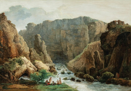 Catalog image of the springs at fontaine de vaucluse