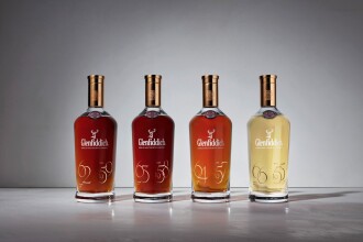 View 1 of Lot 36: Glenfiddich The 1950s Collection (4 BT70)