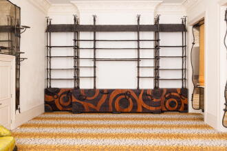 View 1 of Lot 55: Unique Bookcase